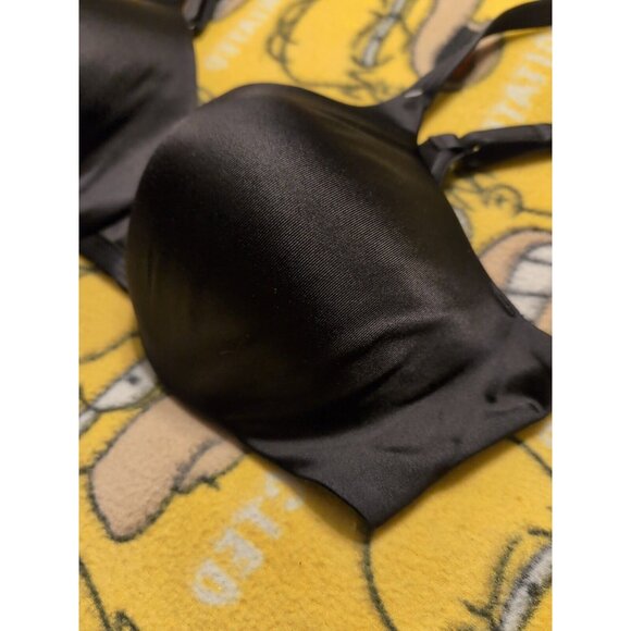 Bali 3W11 One Smooth U Smoothing Concealing Contour Underwire Bra Size 38C Black - Picture 2 of 6